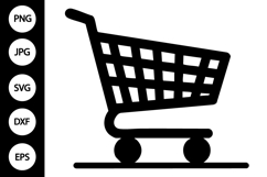 Shopping Cart SVG Product Image 1