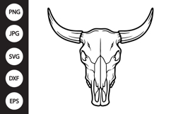 Cow Skull SVG Product Image 1
