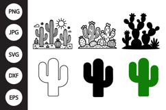 Cactus SVG, Cactus Clipart Product Image 1