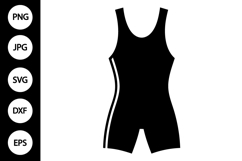 Wrestling Singlet SVG Product Image 1