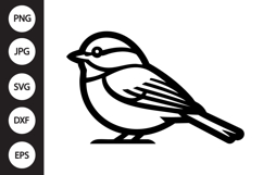 Chickadee Bird SVG Product Image 1