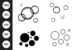 Bubbles SVG, Bubbles Clipart Product Image 1