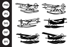 Seaplane SVG, Seaplane Clipart Product Image 1