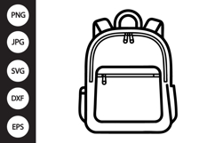 Backpack SVG Product Image 1