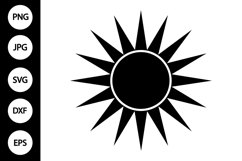 Sun SVG Product Image 1