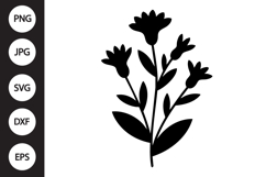 Prairie Wildflower SVG Product Image 1