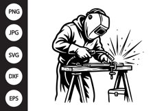 Welder SVG Product Image 1