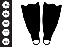 Flippers SVG Product Image 1