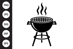 Barbecue Grill SVG Product Image 1