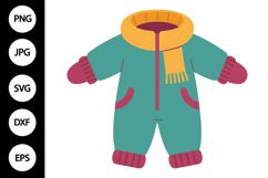 Winter Clothing SVG Product Image 1