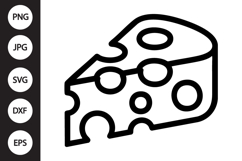 Cheese SVG Product Image 1