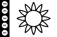 Sun SVG Product Image 1