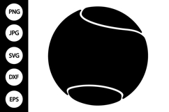 Tennis Ball SVG Product Image 1