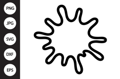 Paint Splash SVG Product Image 1