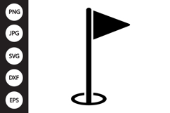 Golf Flag SVG Product Image 1