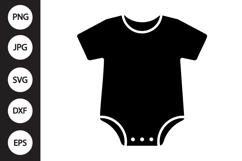 Baby Bodysuit SVG Product Image 1