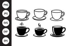 Coffee Mug SVG, Coffee Mug Clipart Product Image 1