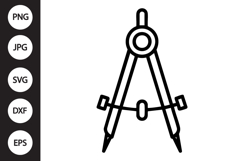School Compass SVG Product Image 1