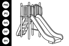 Playground Slide SVG Product Image 1
