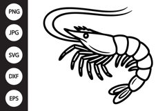 Shrimp SVG Product Image 1