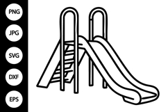 Playground Slide SVG Product Image 1