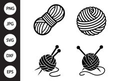 Yarn SVG, Yarn Clipart Product Image 1