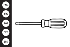 Screwdriver SVG Product Image 1