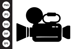 Video Camera SVG Product Image 1