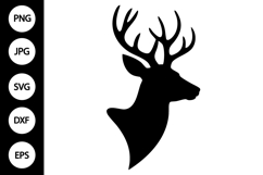 Deer Head SVG Product Image 1