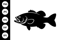 Smallmouth Bass SVG Product Image 1