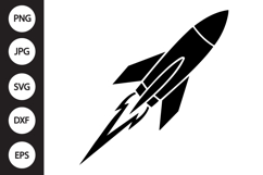 Rocket Ship SVG Product Image 1
