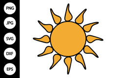 Sun SVG Product Image 1