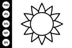 Sun SVG Product Image 1