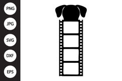 Dog Photo Frame SVG Product Image 1