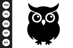 Cute Owl SVG Product Image 1