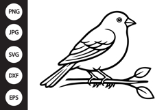 Canary Bird SVG Product Image 1