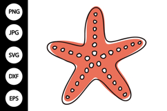 Starfish SVG Product Image 1