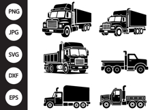 Truck SVG, Truck Clipart Product Image 1
