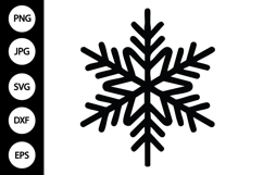 Snowflake SVG Product Image 1