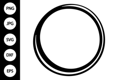 Circle Frame SVG Product Image 1