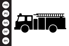 Fire Truck SVG Product Image 1
