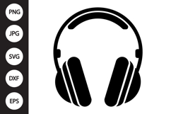 Headphone SVG Product Image 1