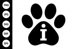 Paw Alphabet SVG Product Image 1