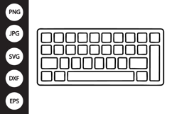 Keyboard SVG Product Image 1