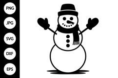 Snowman SVG Product Image 1