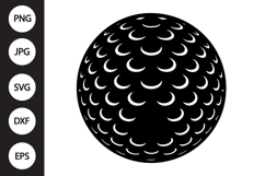 Golf Ball SVG Product Image 1
