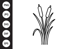 Cattail SVG Product Image 1