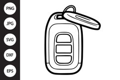 Car Key SVG Product Image 1