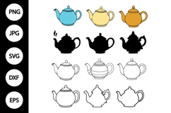 Teapot SVG, Teapot SVG Product Image 1