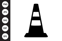Traffic Cone SVG Product Image 1